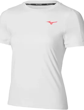 Tennis Short Sleeve T-shirt White S - Mizuno - FashionsVida