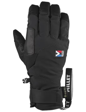 Gants d'alpinisme en GORE-TEX® et PrimaLoft® - Trilogy Jorasses GTX Glove Black en Cuir - Taille L - Noir - Millet - FashionsVida