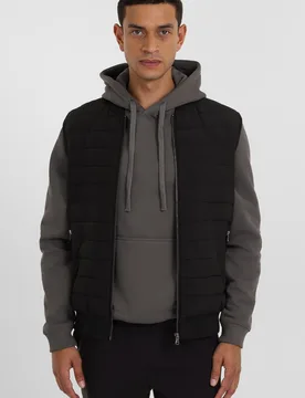 Ealing Mens Light Padded Gilet - - Size: XL - Steel & Jelly - FashionsVida