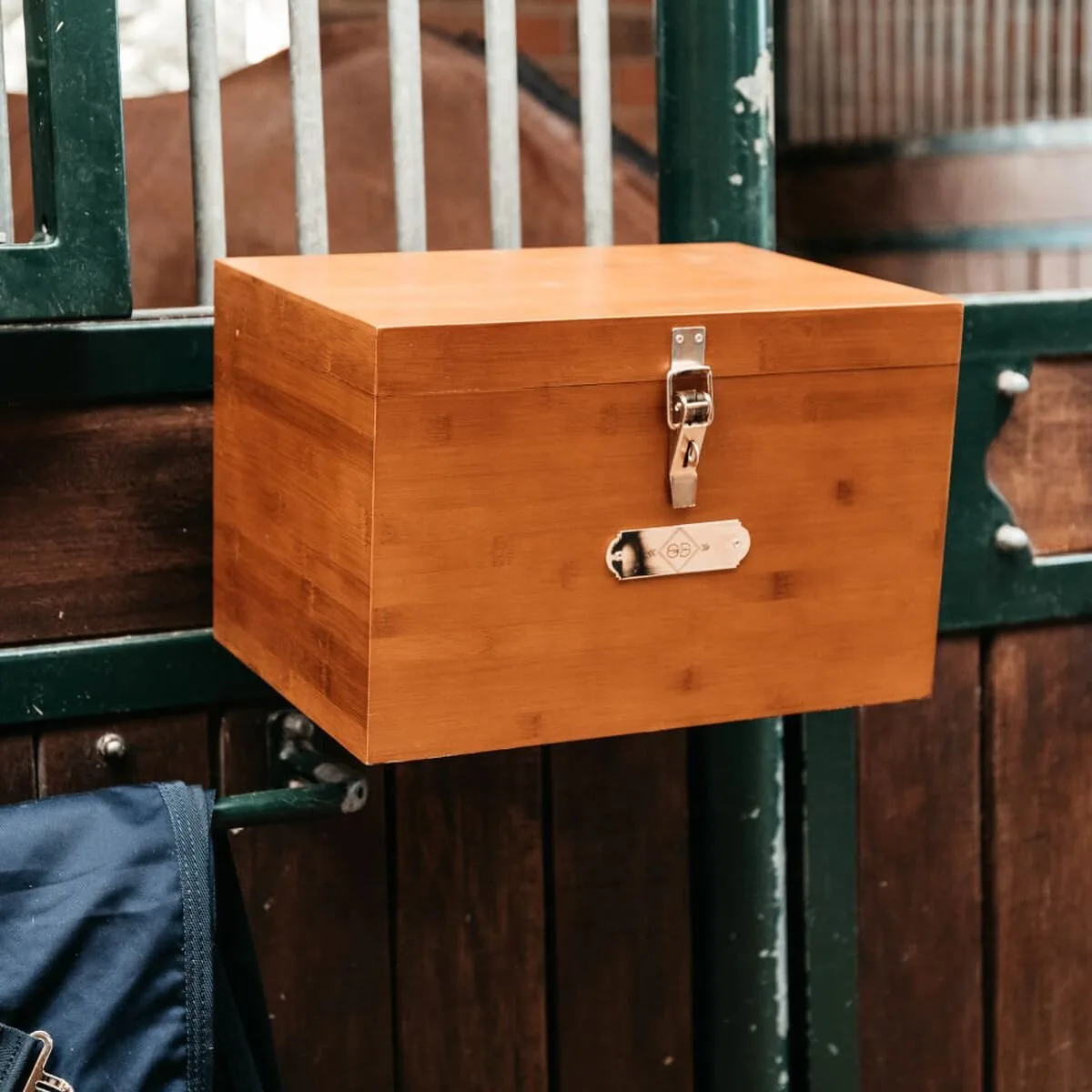 Stall TACK BOX braun - Grooming Deluxe - FashionsVida