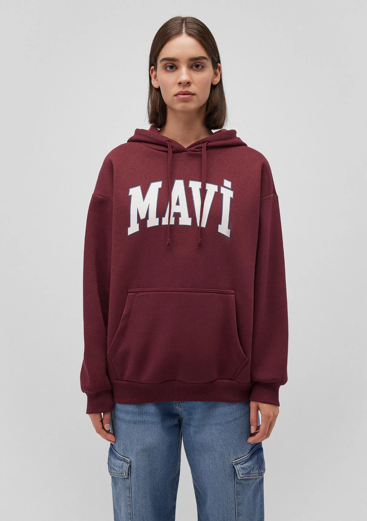 S MAVI LOGO HOODIE female - S - FashionsVida