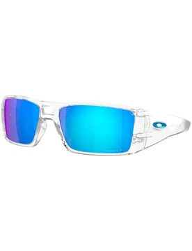 Polarisierte Sonnenbrille Heliostat Clear Weiß - Oakley - FashionsVida