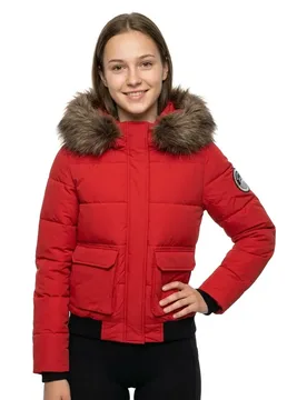 Giacca Bomber Everest Ella Chilli Pepper XL - Superdry - FashionsVida