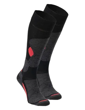 Chaussettes Longues Igmar Black / Grey / Red EU 43-46 Homme - Fitanu - FashionsVida