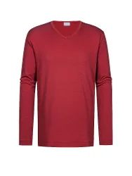 Haut de pyjama à manches longues true red rouge XL