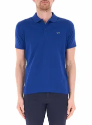 Polo maniche corte BLU 4XL