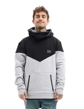 Sweat à Capuche Dh Plow Black / Heather Grey 2XL - Hydroponic - FashionsVida