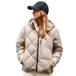 Veste En Duvet Ultralight Hood Gore-tex® Brindle XL