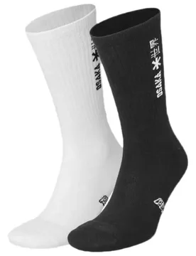 Duo Sport Short Socks 5 Units Black / White UK 10-11.5 - Osaka - FashionsVida