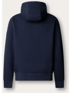 Sudadera de hombre con capucha y cremallera completa con logo luxe - Hackett - FashionsVida