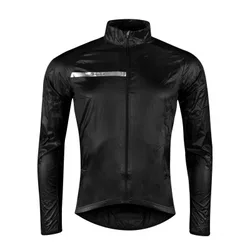Giacca invernale ciclismo antivento WINDPRO nero