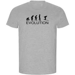 T-shirt à Manches Courtes Evolution Ski Eco Heather Grey S
