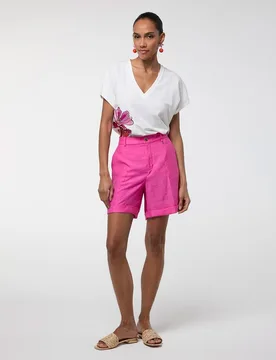 Short de mujer con trabillas en la cintura - Lola Casademunt - FashionsVida