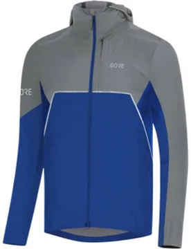 R7 Partial GTX Infinium Herren Kapuzenjacke Blau Gr. S - Gore wear - FashionsVida