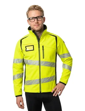Veste Softshell Accelerate Safe 19002 Hi-Vis Yellow / Dark Navy XL - MASCOT - FashionsVida