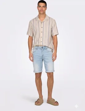 Only & Sons - Bermuda vaquera de hombre - Only & Sons - FashionsVida