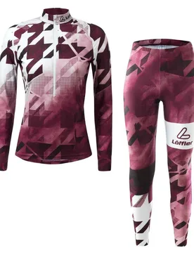 Combinaison Worldcup 25 Reconditionné Aubergine 38 - Loeffler - FashionsVida