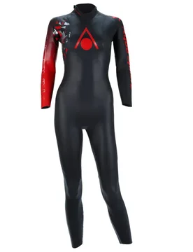 Racer V3 Woman Long Sleeve Neoprene Wetsuit Black / Bright Green S Women - Aquasphere - FashionsVida