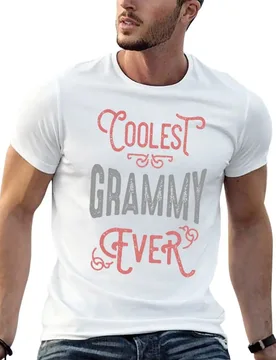 Coolest Grammy Ever. Gift for Her! T-Shirt t shirt personalised g man t shirts for men cotton t shirt man T-shirt - Aliexpress - FashionsVida