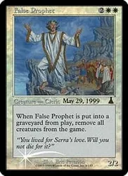 False Prophet (Urza's Destiny Prerelease foil) Promotional Cards