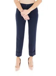 Pantalone a sigaretta BLU NAVY 46