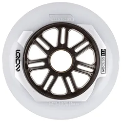 Roues De Patins Access 110 85a 4 Unités Natural / Transparent Black 110 mm unisex