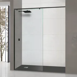 Mampara de ducha con panel fijo Módena-8 CL