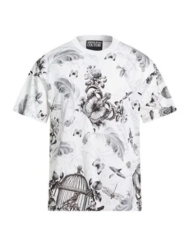 Camiseta Hombre Blanco L,M,S,XL,XS,XXL,XXXL Hombre - Versace Jeans Couture - FashionsVida