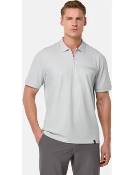 Polo de hombre de piqué cool jade-fresh - Boggi Milano - FashionsVida
