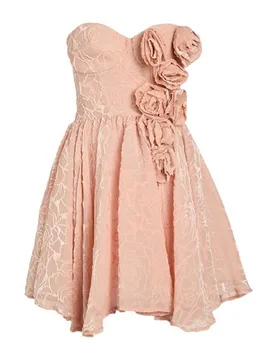 Mini-Kleid Damen Hellrosa 32,34,36,38,40 Damen - Elisabetta Franchi - FashionsVida