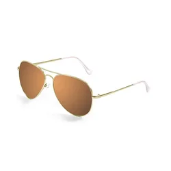 Occhiali Da Sole Polarizzati Chelsea Gold Brown Flat / CAT3