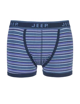 Pack Blue Spirit Cotton Fine Stripe Trunks In Blue Men's Small - - Blue - Size: Small - Jeep - FashionsVida