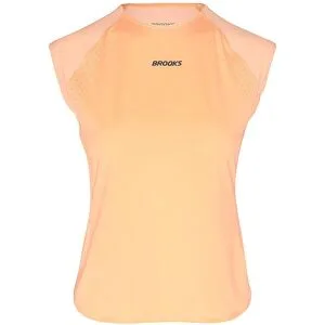 Maglietta da corsa da donna Dash Cooling corallo L - Brooks - FashionsVida