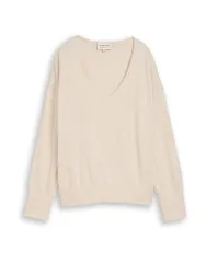 Tom Tailor Jersey crema XXL