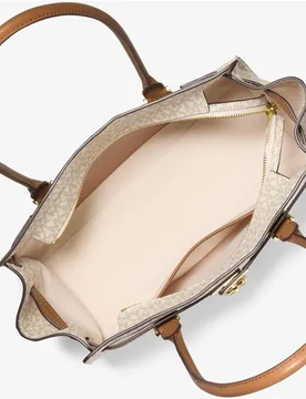 Bolso de hombro satchel hamilton moderne pequeño transformable con logotipo - MICHAEL Michael Kors - FashionsVida