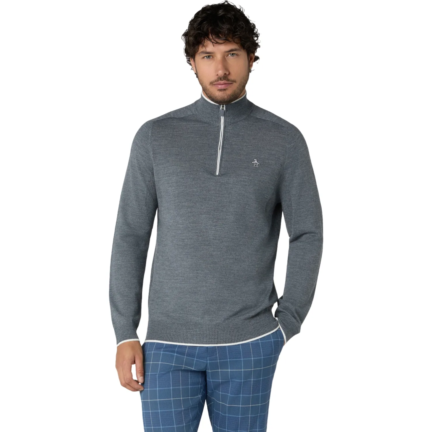 Layer Lightweight Heritage, grau xl - Original penguin - FashionsVida