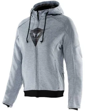 Felpa Moto Donna DAEMON-X SAFETY FULL ZIP WMN Grigio taglia 46 - Dainese - FashionsVida
