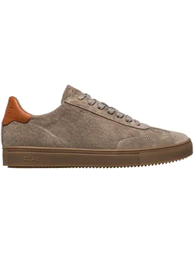 Sneakers en suède - Deane Fallen Rock Dark Gum en Coton - Taille 43 - Marron - Clae - FashionsVida