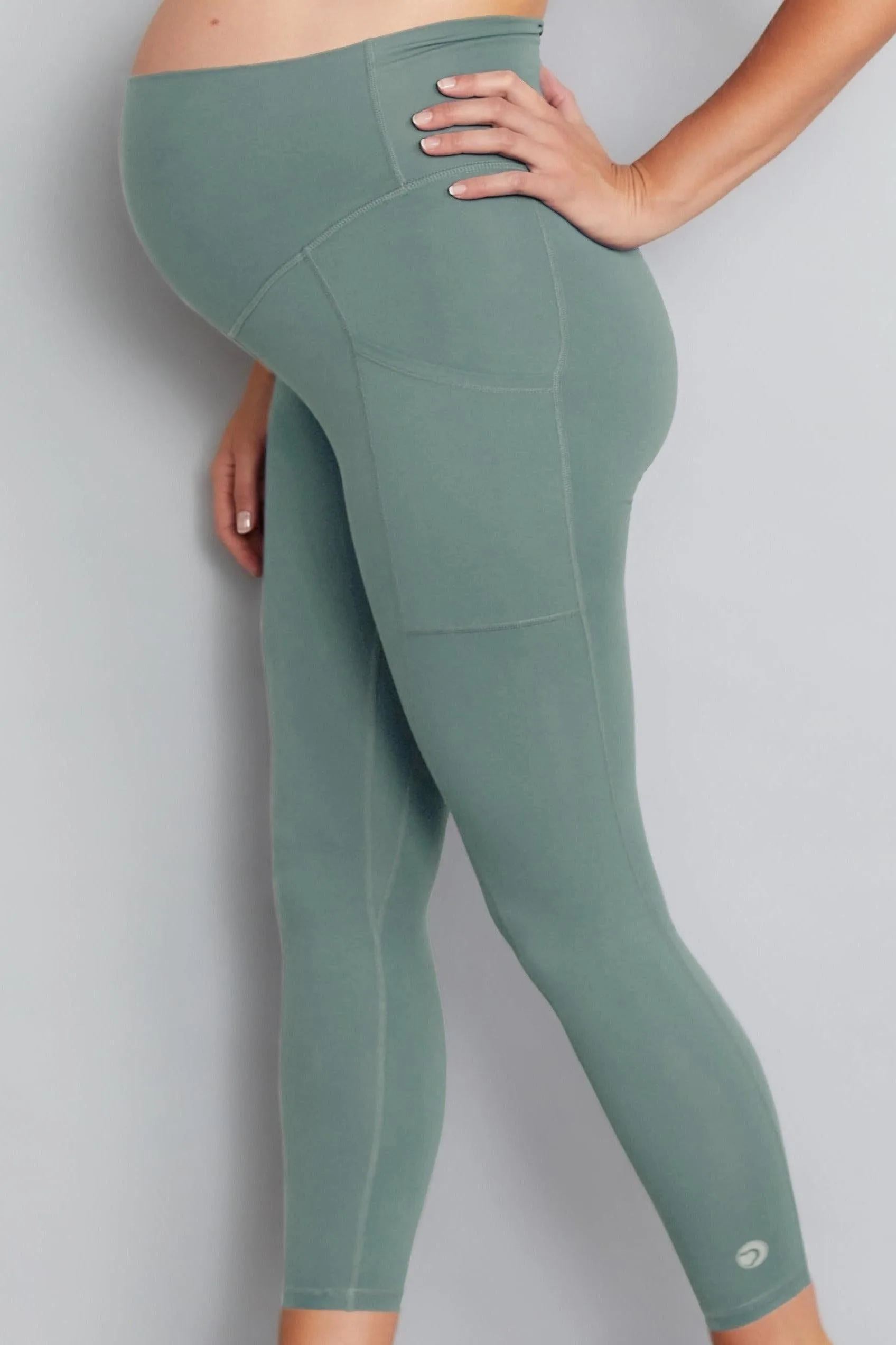 Luxe Women's Maternity/Postnatal Leggings - - Size: 8 - ACTIVE - FashionsVida