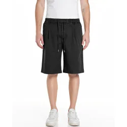 Bermudas de hombre regular fit con cordón