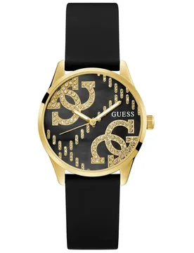 Orologio Da Donna Stitch 36mm 3atm Quartz/analogical Black / Black / Mineral One Size - Guess - FashionsVida