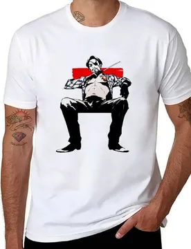 Goro Majima T SHIRT yakuza 0 1 2 3 4 5 kiwami dead souls sticker T-Shirt man tshirt T-Shirt - Aliexpress - FashionsVida