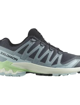 Xa Pro 3d V9 Trail Running Shoes Turbulence / Iced Aqua / Patina Green UK 5.5 Women - Salomon - FashionsVida