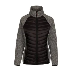 Women's Rita Fleece Jacket in Grey Size: Medium - Grey - Size: M