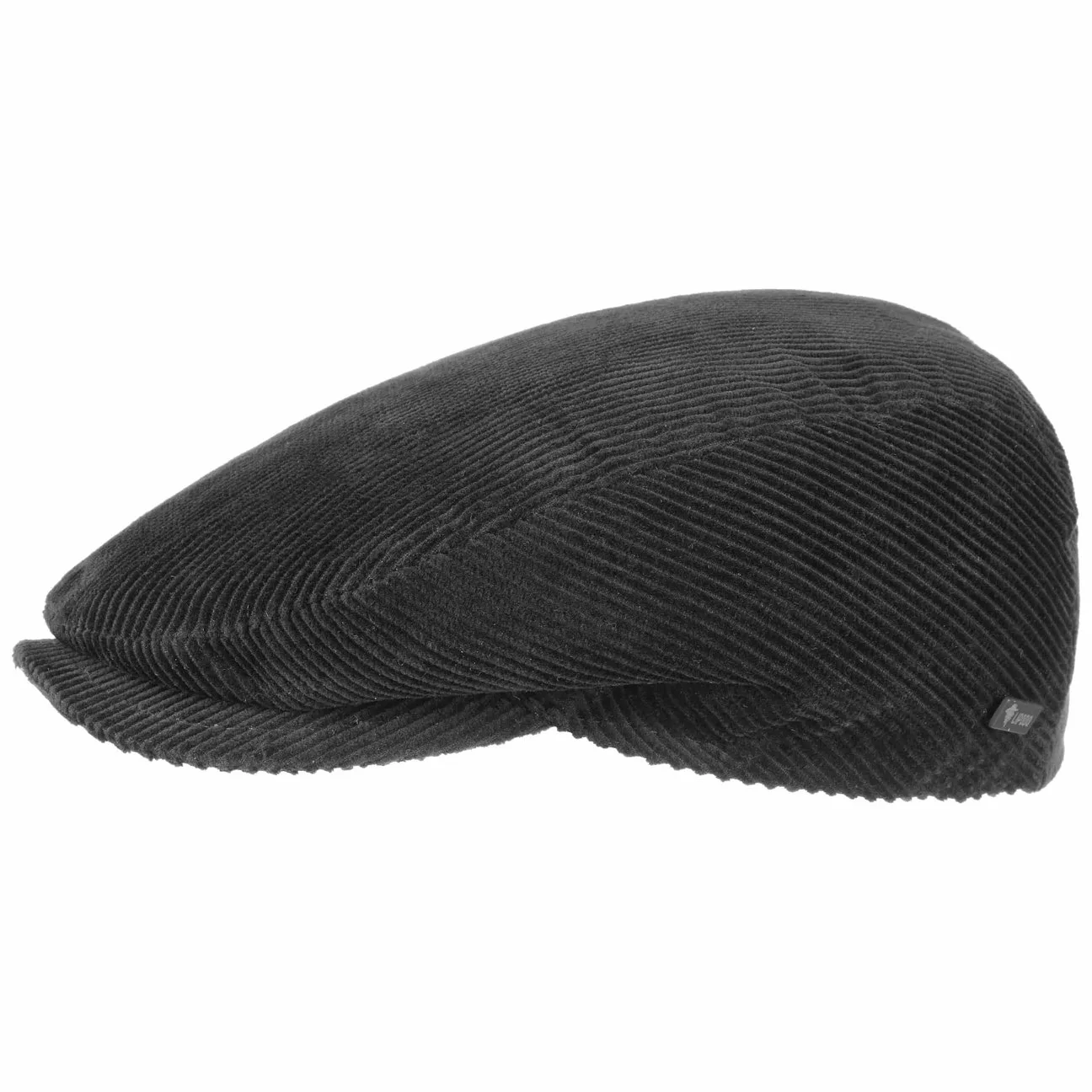 Cordial Flat Cap by - black - Unisex - Size: S (54-55 cm) - Lipodo - FashionsVida