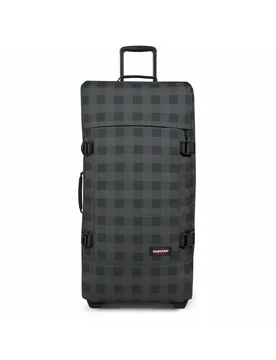 Grande Valise Souple XXL Tranverz L 121L Valise Long Séjour 2 Roues Checker Grey checker grey Grand unisex - Eastpak - FashionsVida