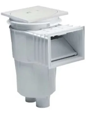 Skimmer Standard Mouth Square Cover 17.5l White One Size unisex - Astralpool - FashionsVida