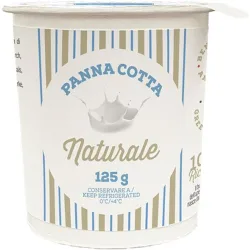 Panna cotta natural