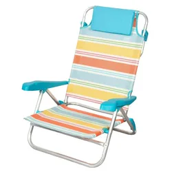 Sedia Da Spiaggia 6219 7 Posiciones 55x50x80 Cm
