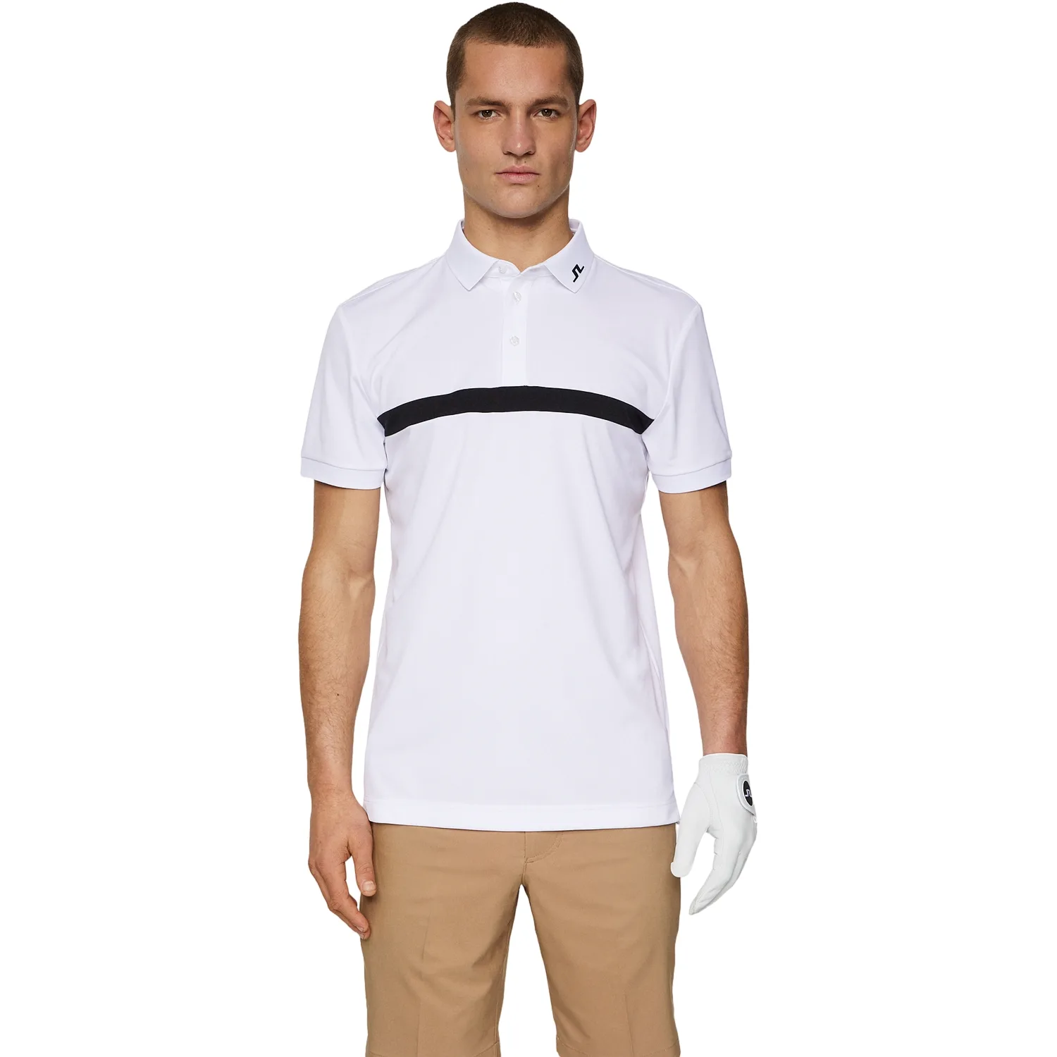J.Lindeberg Polo Jeff, weiss s - J.lindeberg - FashionsVida